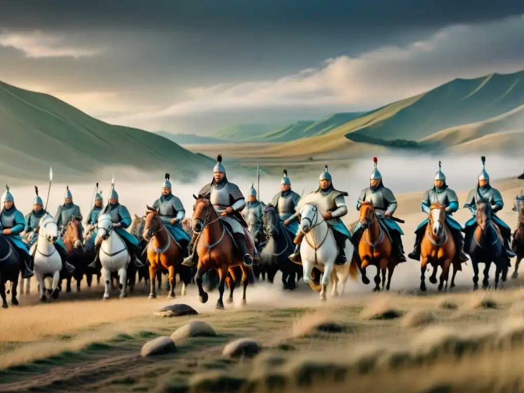 Batalla épica entre cumanos y mongoles liderados por Genghis Khan