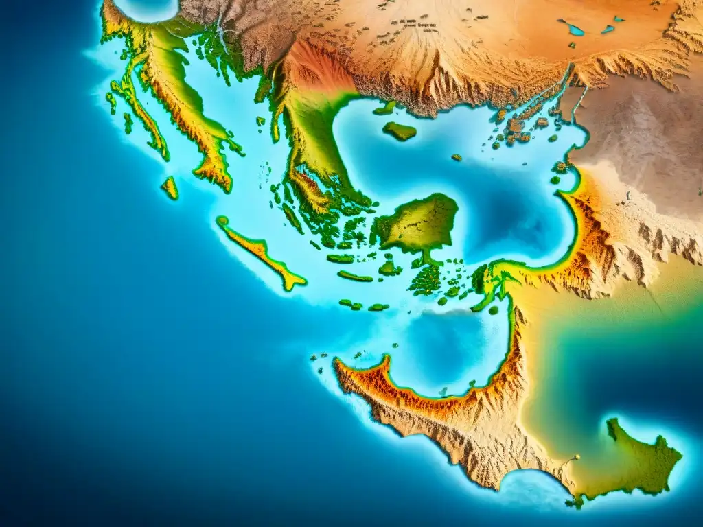 Detalle de mapa vintage de rutas de migración de sociedades nómadas, evolución de sistemas administrativos