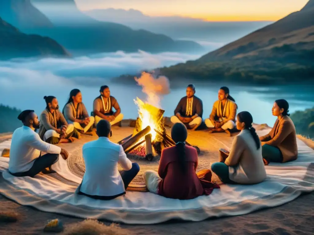 Un ritual ancestral de tribus nómadas bajo el cielo estrellado