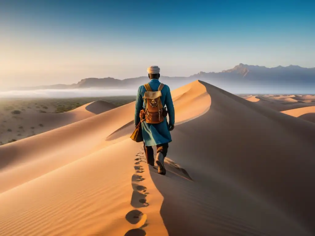 Fotógrafo captura tribu nómada en desierto, terreno extremo, con detalle y emoción