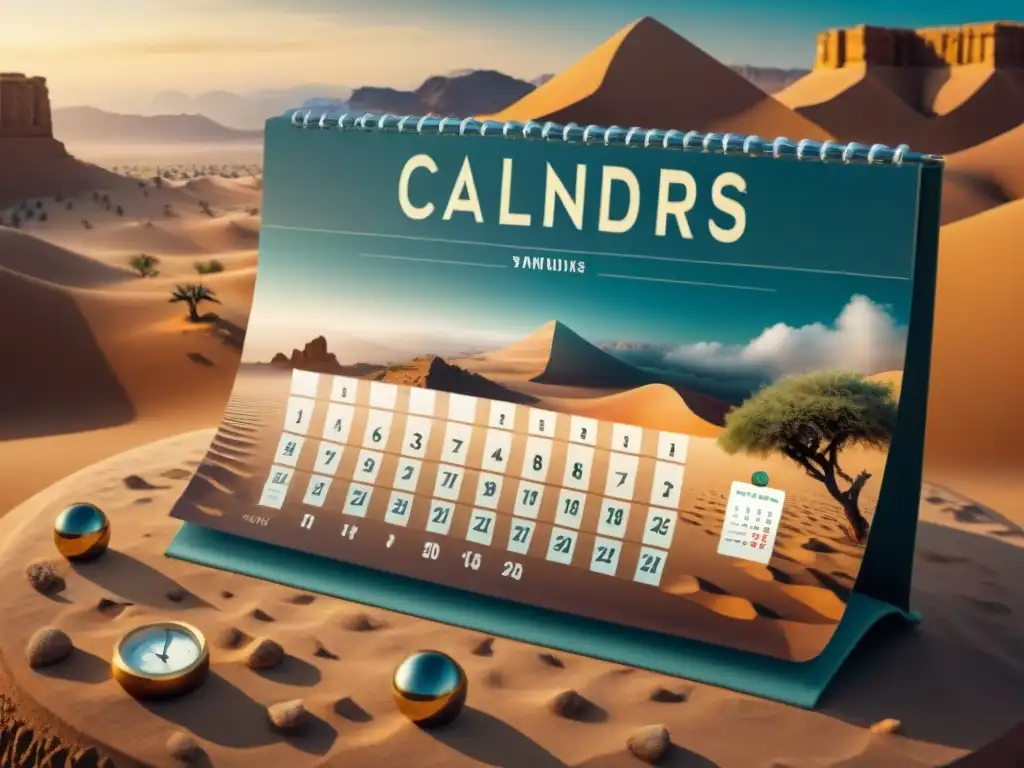 Un viaje visual a través de la evolución de los calendarios en cultura nómada